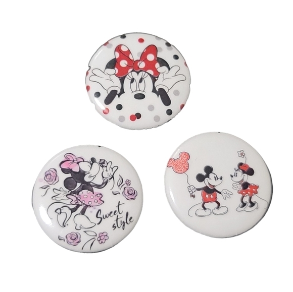 Disney Jewelry - Set of 3 Minnie Mouse pins